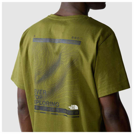 The North Face Ανδρική κοντομάνικη μπλούζα M Foundation Mountain Lines Graphic Tee